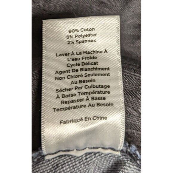 Women's TALBOTS Dark Blue Denim Short Skirt Size 8 - Picture 10 of 10